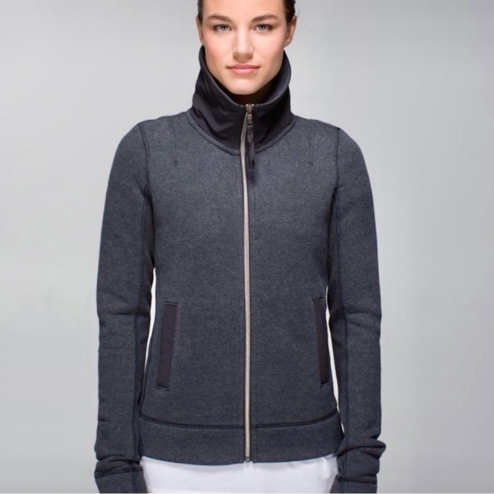 Lululemon En Route Gray Jacket